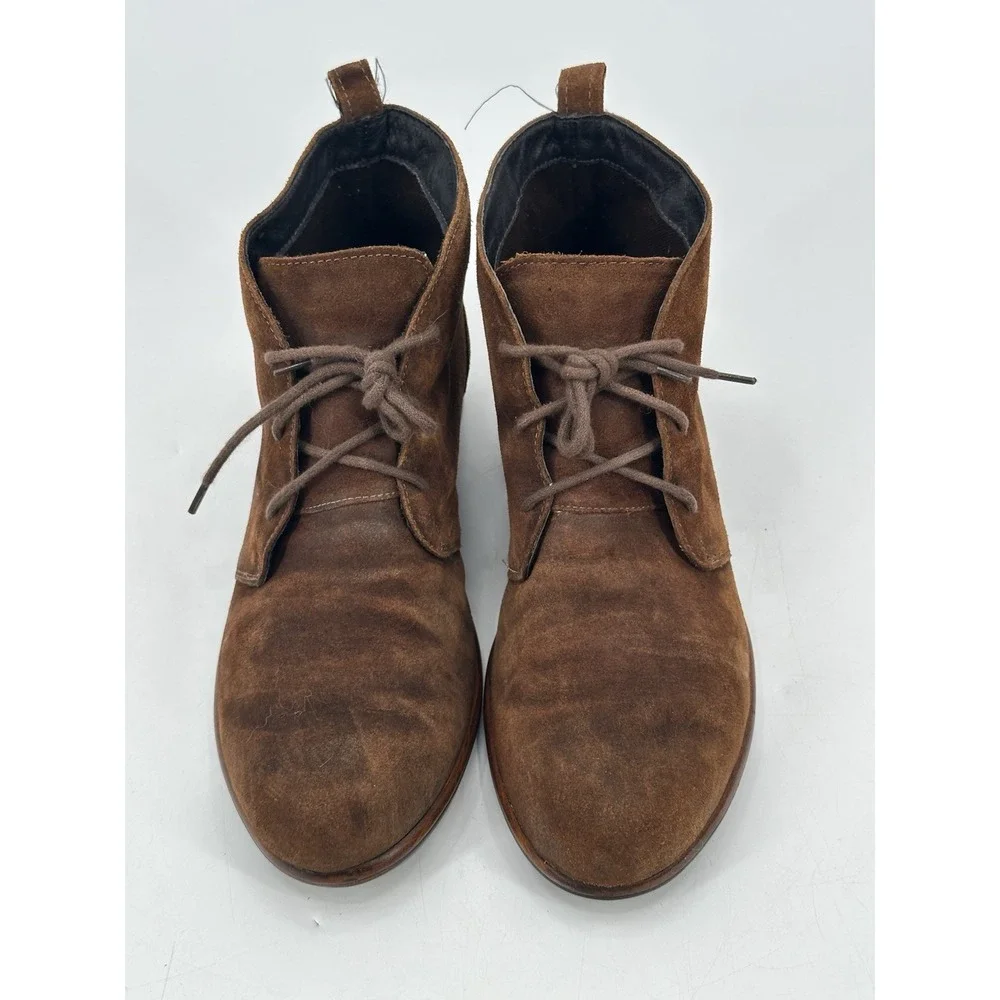 Naot Levanto Boots Women's Brown Suede Booties‎ Chukka Size EU 39/US 8-8.5
